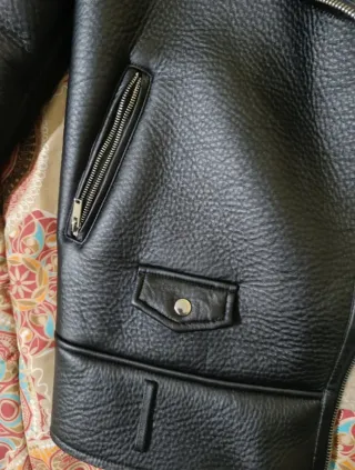 Cazadora aviador borreguillo Stradivarius mujer