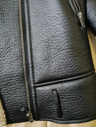 Cazadora aviador borreguillo Stradivarius mujer