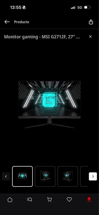 Monitor Gaming MSI G2712F 27''