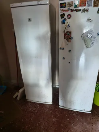 Frigorífico y Congelador Blanco