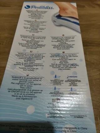 Dispositivo remueve callos