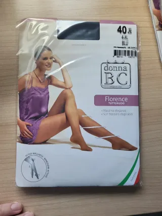 Medias Donna BC 4XL Azul Marino