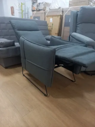 Sillón Reclinable Diseño Gris.Varios colores
