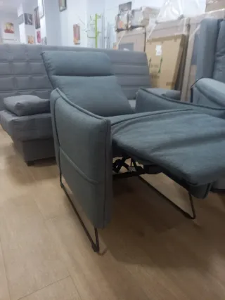 Sillón Reclinable Diseño Gris.Varios colores