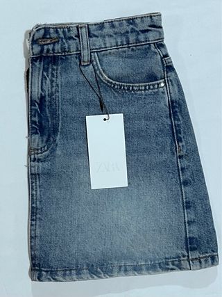 Falda vaquera Zara mujer Talla XS