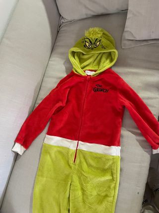 Pijama Infantil El Grinch talla de 7-10 años