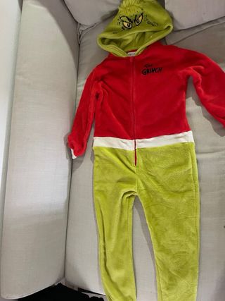 Pijama Infantil El Grinch talla de 7-10 años