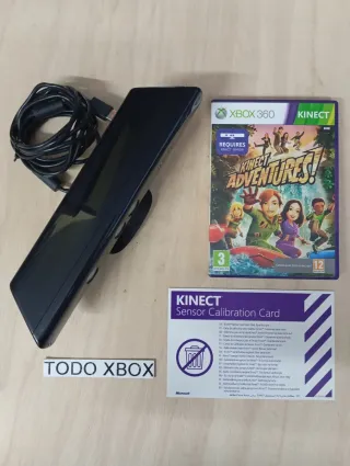 Sensor Kinect Xbox 360 + Kinect Adventures