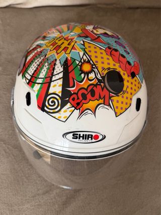 Casco Moto SHIRO Infantil Comic