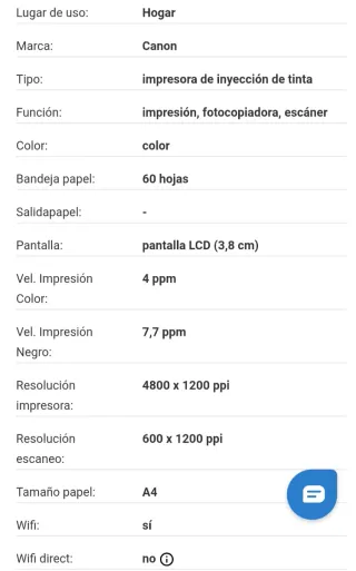 Impresora Canon Pixma TS3350 WiFi
