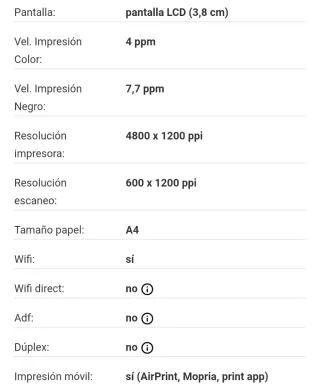 Impresora Canon Pixma TS3350 WiFi