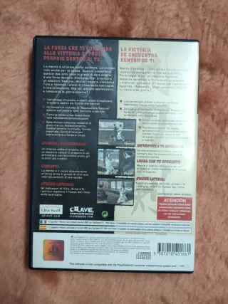 Kengo Master of Bushido PS2 con manual