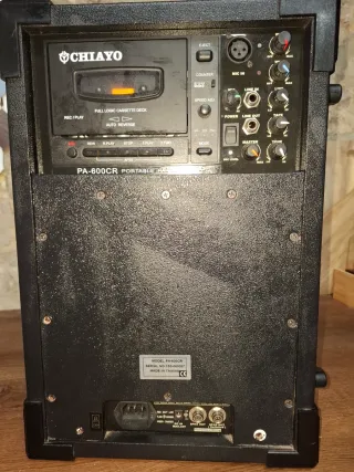 Amplificador CHIAYO Sonido Negro/Dorado