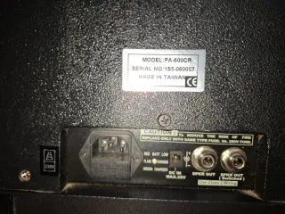 Amplificador CHIAYO Sonido Negro/Dorado