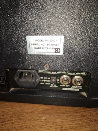 Amplificador CHIAYO Sonido Negro/Dorado