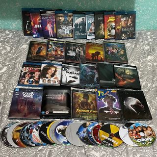 Lote Películas Blu-Ray y 4K