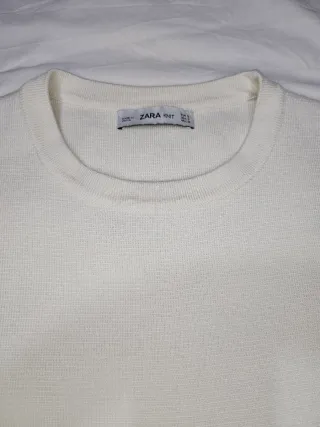 Maglia Zara Knt bianca taglia M