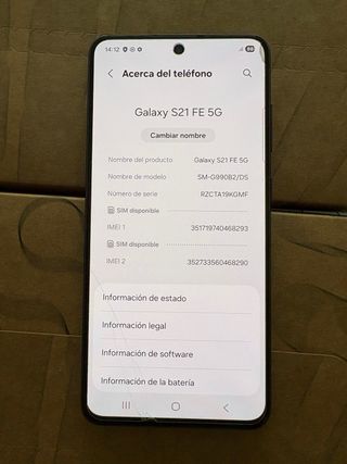 Samsung Galaxy S21 FE 5G 256GB Nero