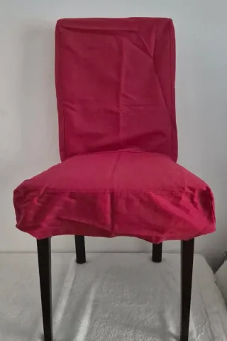 4 Fundas Silla Roja Navidad