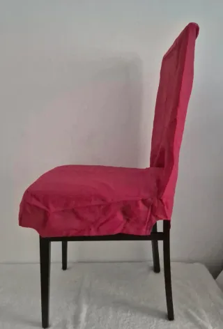 4 Fundas Silla Roja Navidad