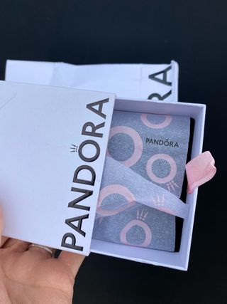 Pulsera Pandora Corazón Árbol Familia Plata. 17