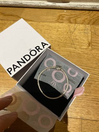 Pulsera Pandora Corazón Árbol Familia Plata. 17