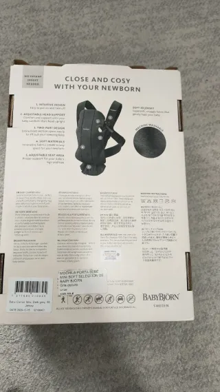 Mochila Porta Bebés BabyBjörn Mini Soft Jersey