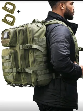 Mochila Militar 50L Verde
