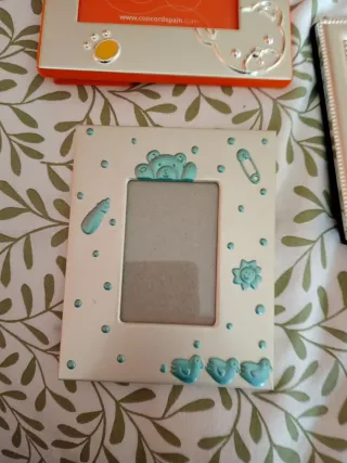 3 Marcos de Fotos Metálicos