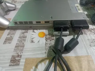 Pack PS2 Plata Sony + 2 Mandos