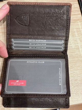 Cartera Athletic Club Piel Marrón