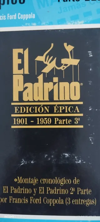 El Padrino Épico VHS Colección Completa