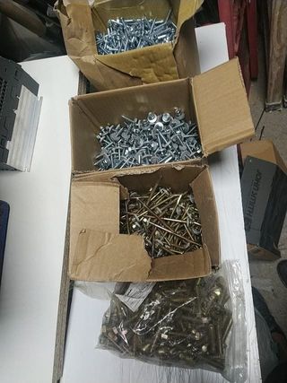 Lote de tornillos variadosLote tornillos