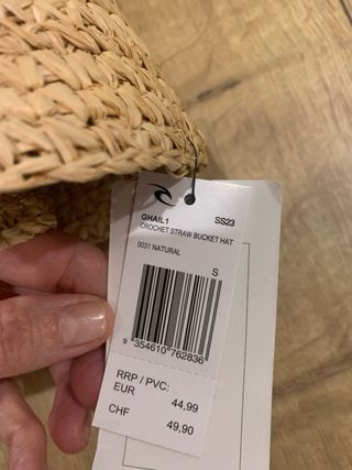 Sombrero de crochet mujer talla S