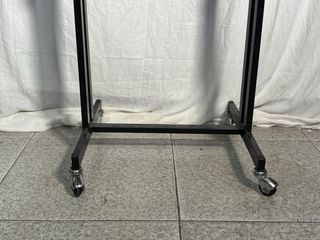 Mesa auxiliar plegable madera y metal