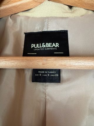 Blazer Pull&Bear beige