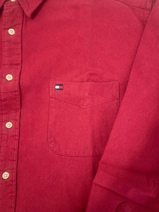 Camicia Tommy Hilfiger XL uomo bordeaux
