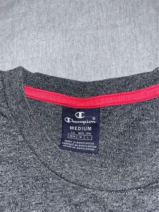 Camiseta Champion Gris