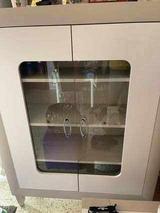 Mobile soggiorno con vetrina e cassetti