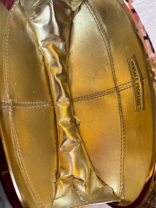 Bolso Versace Negro Piel Serpiente