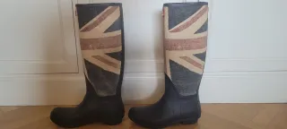 Botas Hunter Union Jack Talla 40/41 UK 7