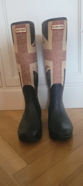 Botas Hunter Union Jack Talla 40/41 UK 7