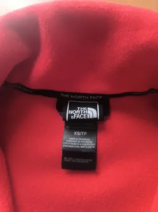 F. polar The North Face Rojo talla xs mujer/niña