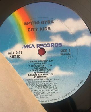 Spyro Gyra City Kids Vinilo Jazz