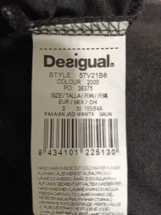 Vestido Desigual Negro y Rojo