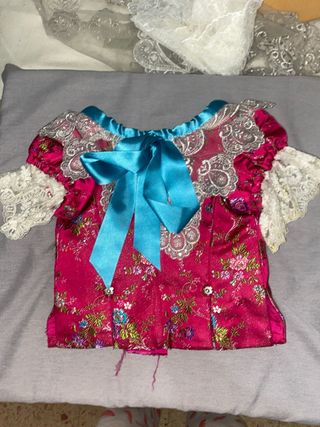 Corpiño Fallera Niña Flores