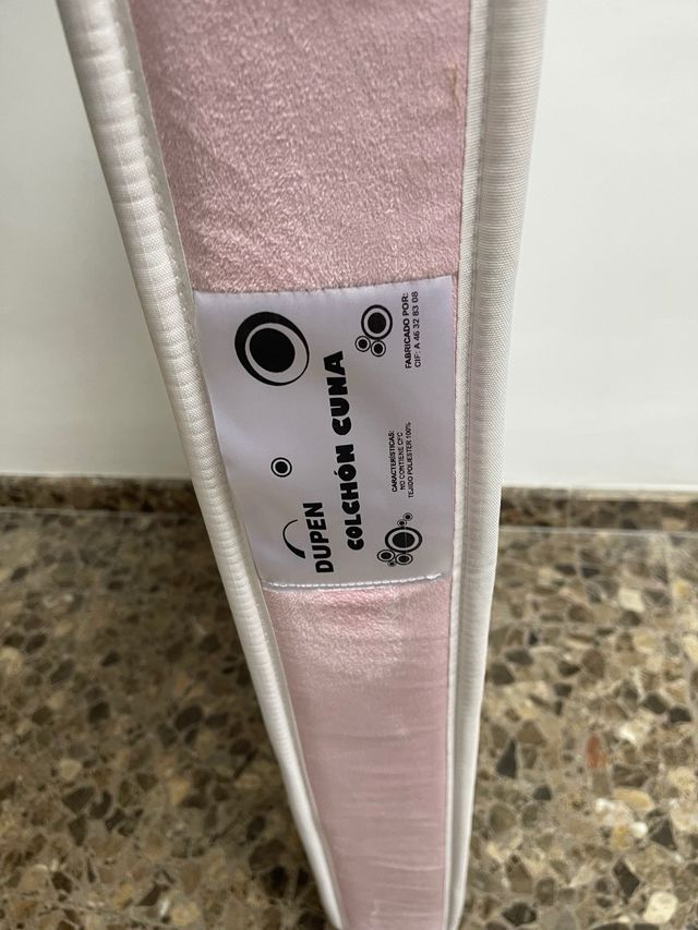 Colchón cuna 120x60 cm marca Dupen