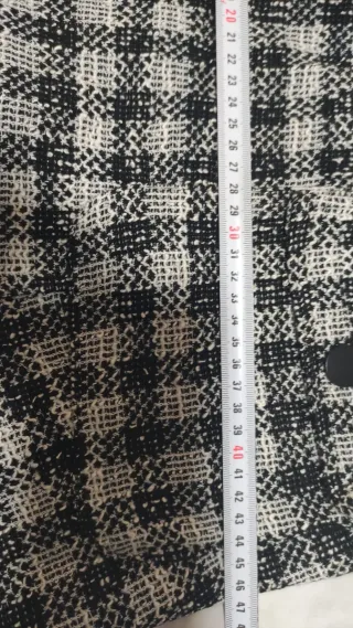 Falda corta cuadros chica