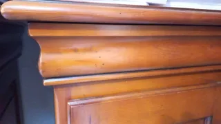 Mesitas de noche madera cerezo (2 unidades)