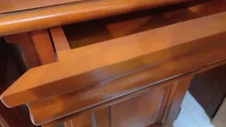 Mesitas de noche madera cerezo (2 unidades)